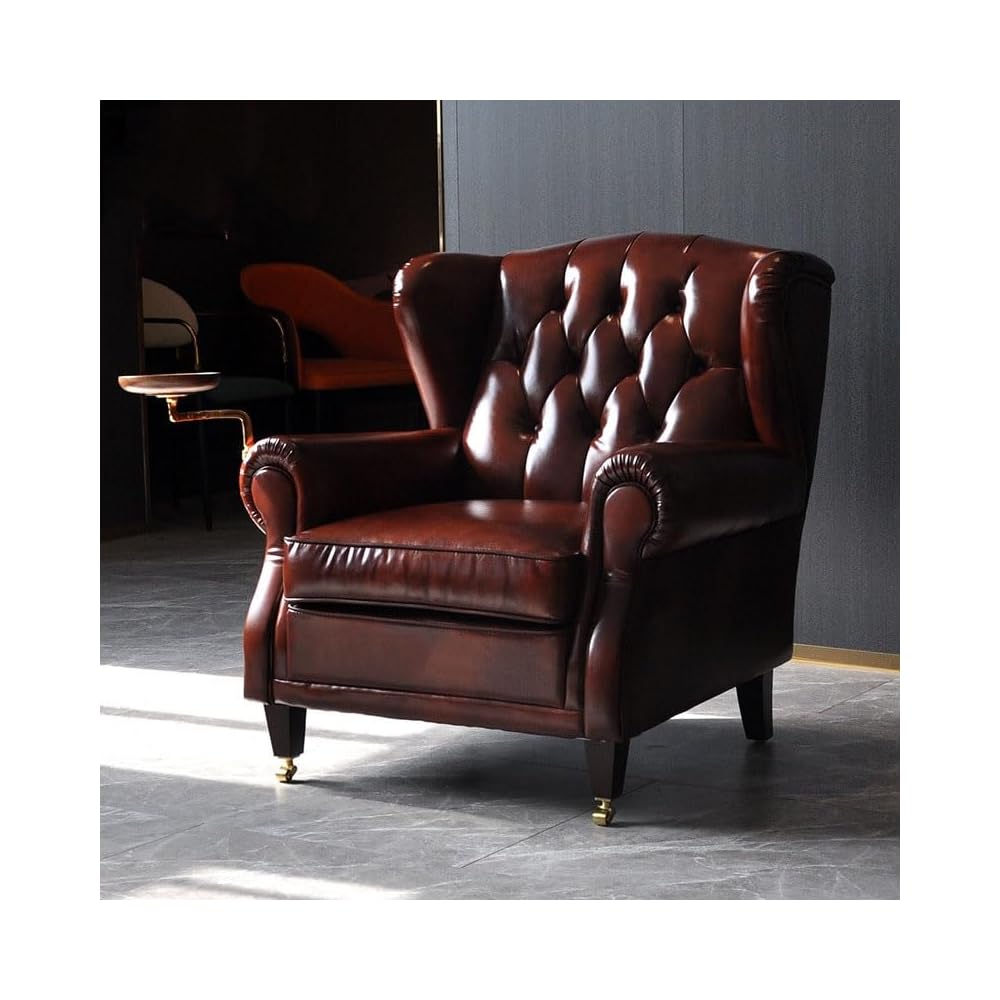 American Wood Skeleton Tiger Chair Godfather Cigar Chair Single Sofa