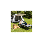 DoCred Chaise Lounge Chair, 5-Position Folding Outdoor Lounge Chair